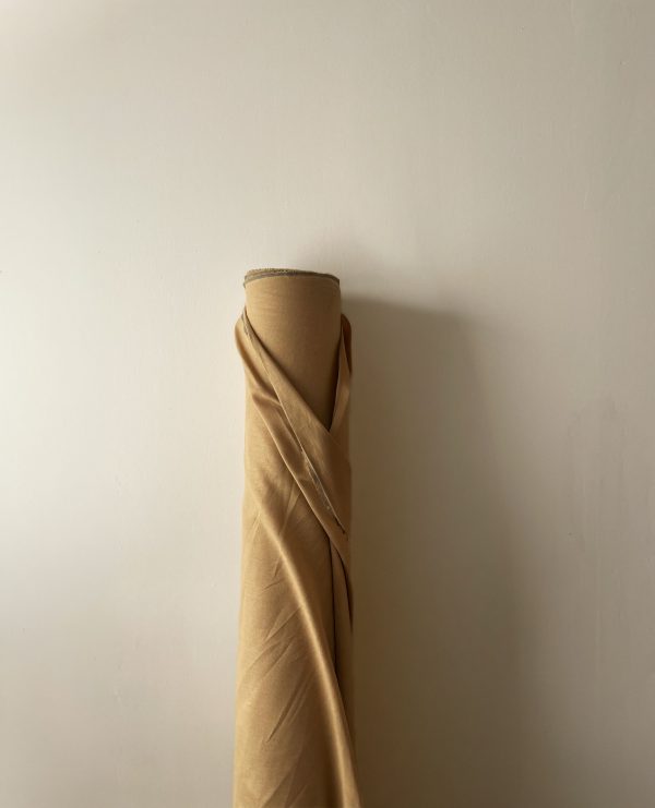 Lino Camel (lino/algodón) - rollo 50 mts